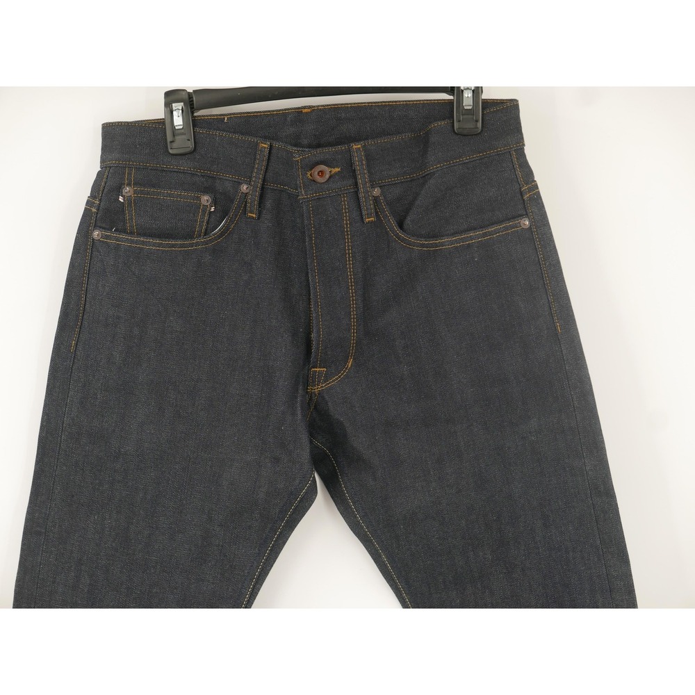 Railcar Fine Goods Spikes X110 Jeans Blue Slim Taper Selvedge Denim Mens 32x34